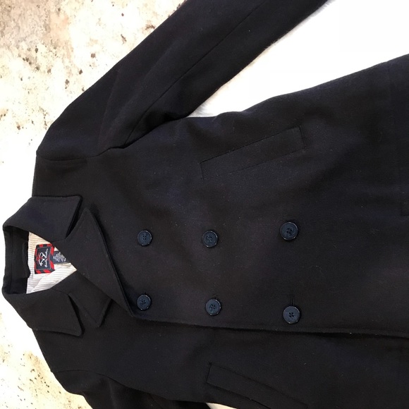 brooks brothers peacoat mens